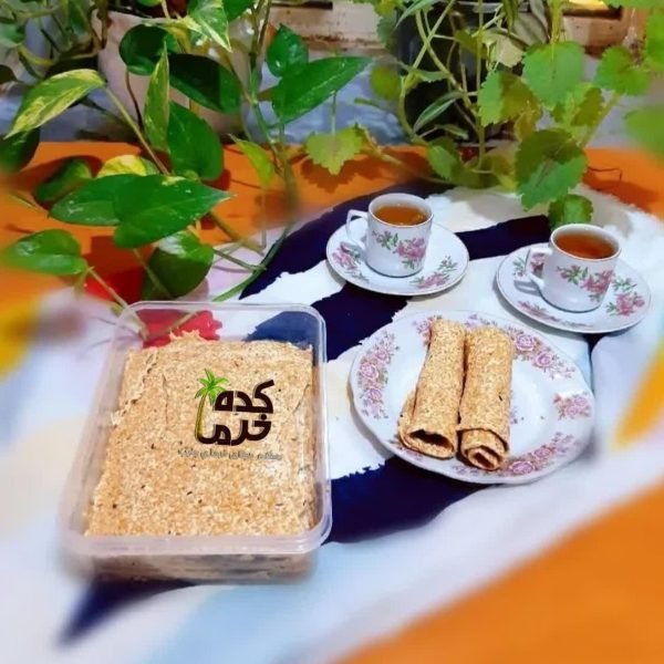 حلوا رولی کنجدی